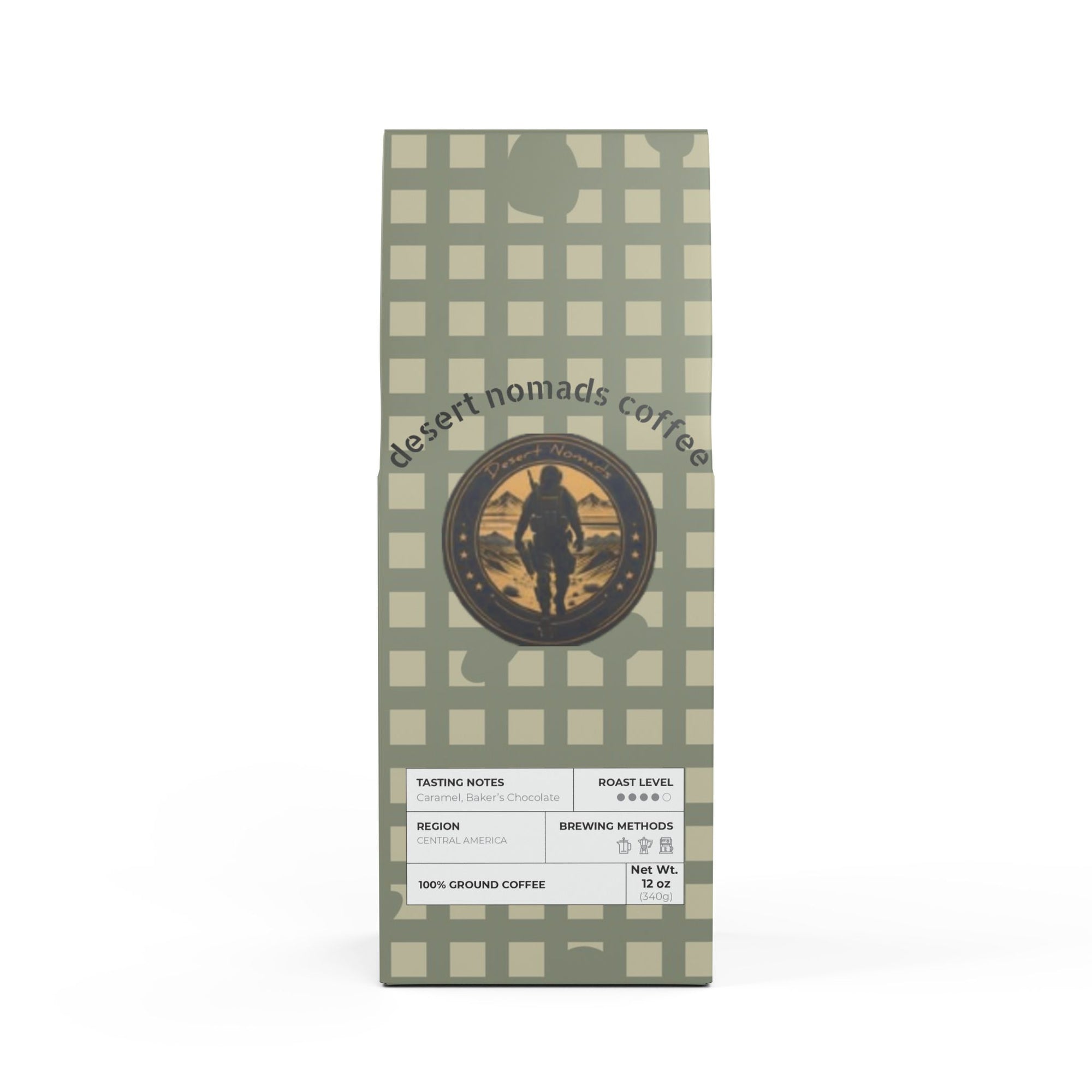 Desert Nomads medium roast coffee