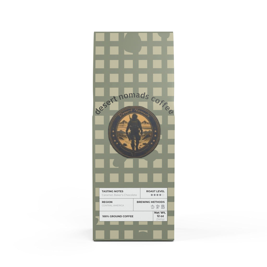Desert Nomads medium roast coffee